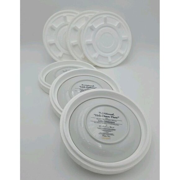 Lot of 3 Hummel Little Companions Plates Danbury Mint 23kt Gold Trim Porcelain - Picture 8 of 8